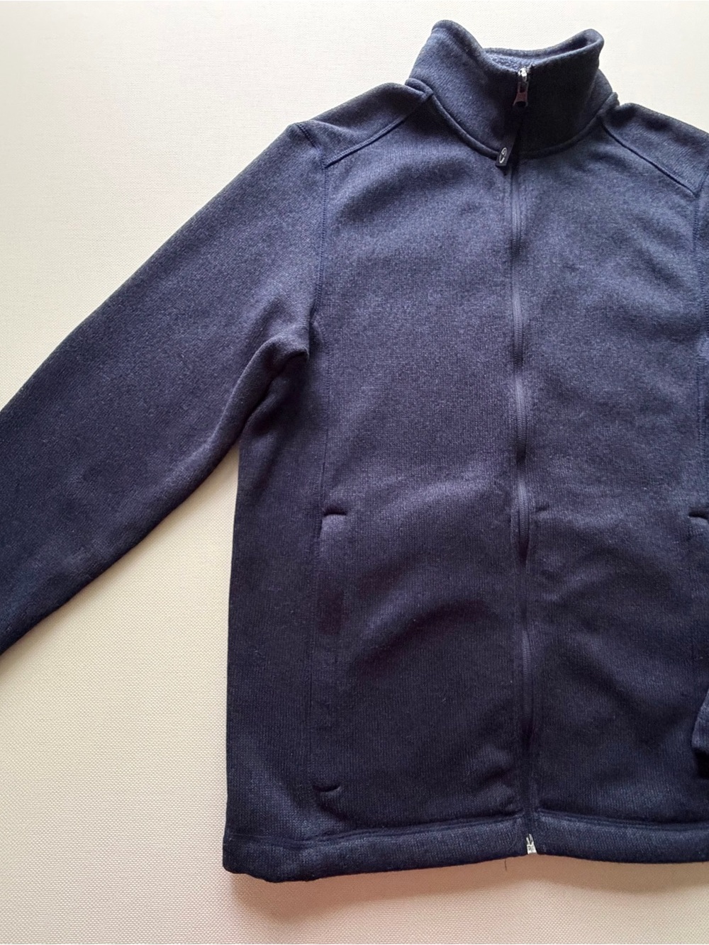 C9 by Champion Navy Blue Lightweight Full-Zip Shirt Jacket